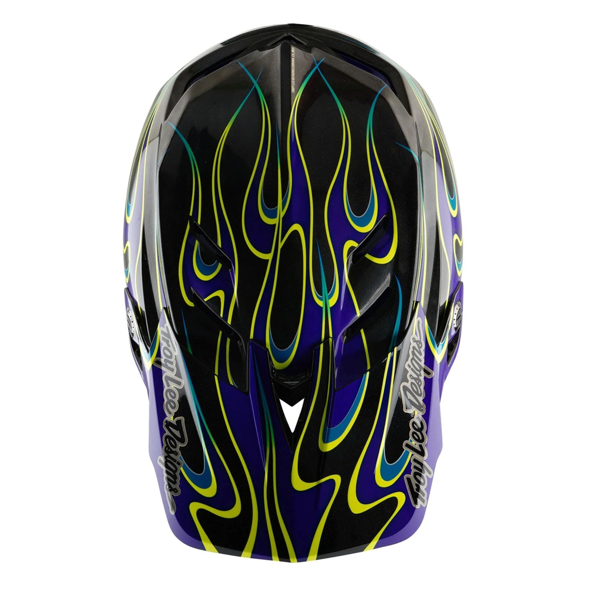 Casco Troy Lee Designs D4 de Carbón Torched Black / Purple
